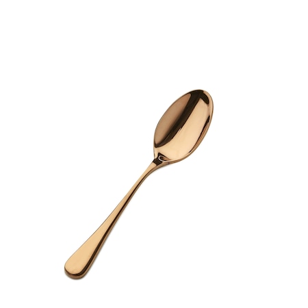 Bon Chef Como, Teaspoon, Mirror Finish, 18/10, 6.38" - Rose Gold , set of 12 S4000RG